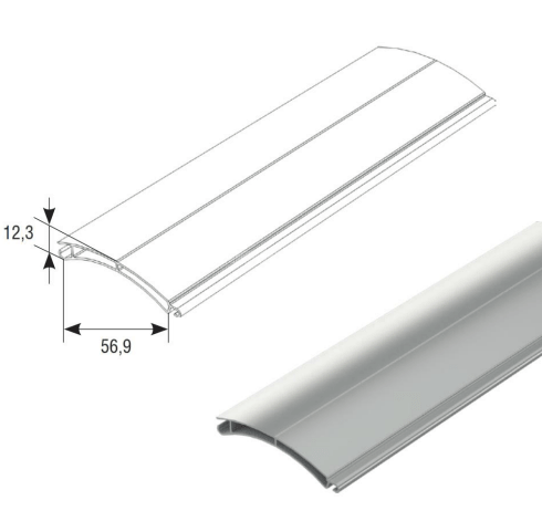 Профілі ролетні екструдовані RHЕ58М