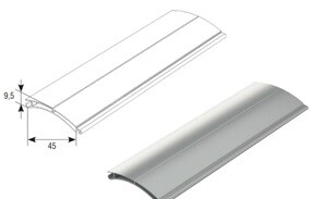 Профілі ролетні екструдовані RHЕ45М